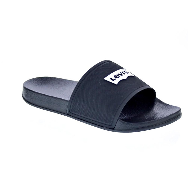 Chanclas Levis zapatos Niño modelo Pool Tpr Negro 