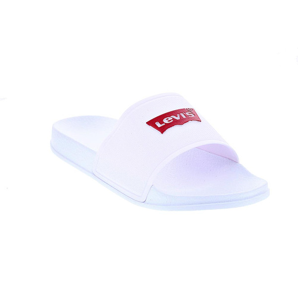 Chanclas Levis zapatos Niño modelo Pool Tpr Blanco 