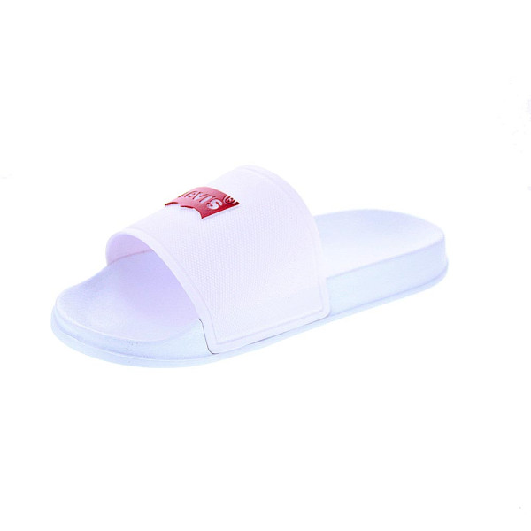 Chanclas Levis zapatos Niño modelo Pool Tpr Blanco 