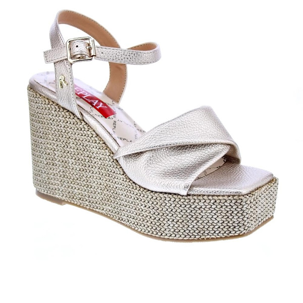 Sandalias Replay zapatos Mujer modelo Wade Sandal Oro 