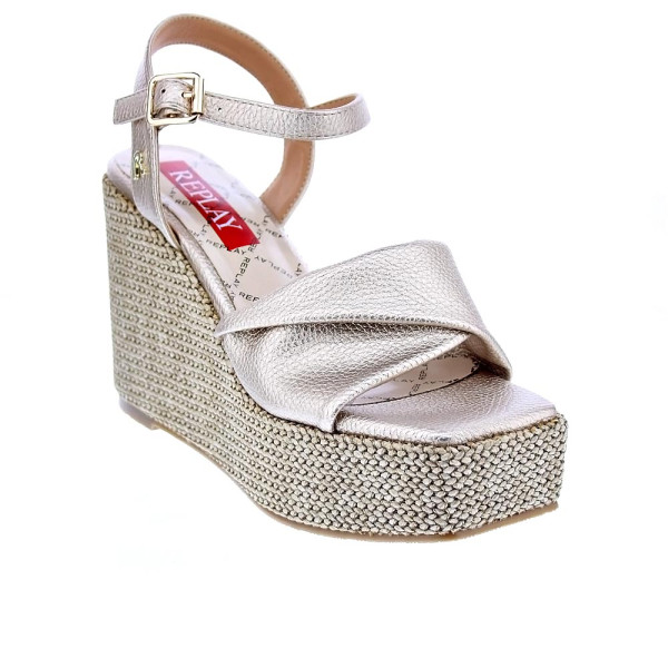 Sandalias Replay zapatos Mujer modelo Wade Sandal Oro 