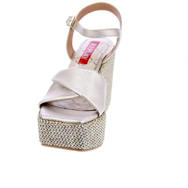 Sandalias Replay zapatos Mujer modelo Wade Sandal Oro 