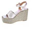 Sandalias Replay zapatos Mujer modelo Wade Sandal Oro 