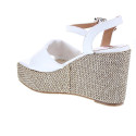 Sandalias Replay zapatos Mujer modelo Wade Sandal Blanco 
