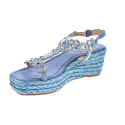 Sandalias Alma en Pena zapatos Mujer modelo V24AB2161 Azul 
