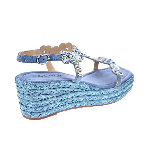 Sandalias Alma en Pena zapatos Mujer modelo V24AB2161 Azul 