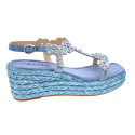 Sandalias Alma en Pena zapatos Mujer modelo V24AB2161 Azul 