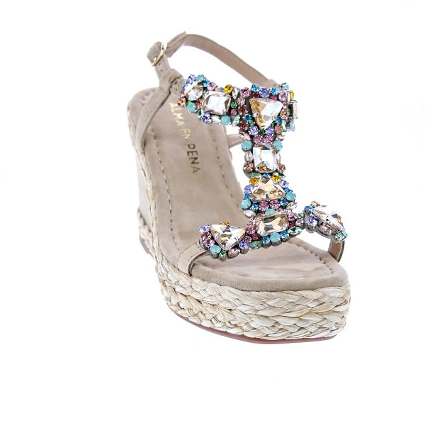 Sandalias Alma en Pena zapatos Mujer modelo V240984 Beige 