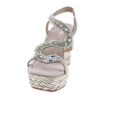 Sandalias Alma en Pena zapatos Mujer modelo V240989 Beige 