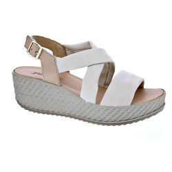 Sandalias Imac zapatos Mujer modelo 557670 Beige  2