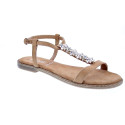 Sandalias Keys zapatos Mujer modelo K9490 Beige 