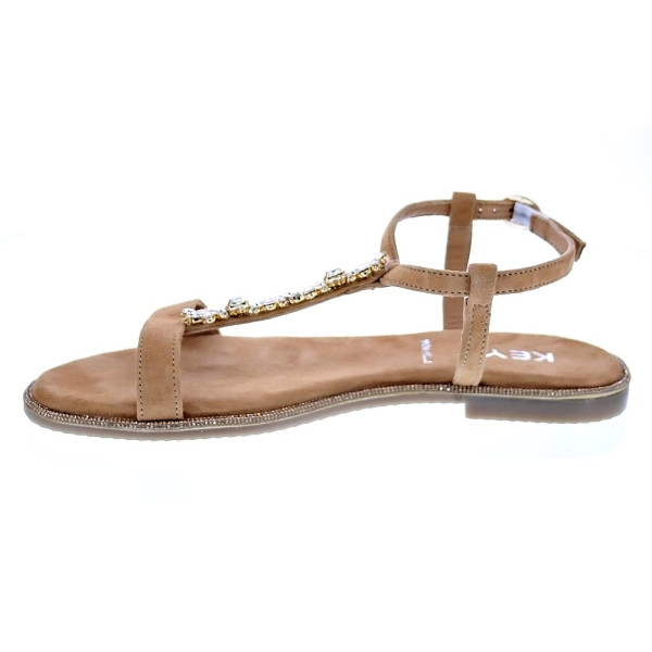 Sandalias Keys zapatos Mujer modelo K9490 Beige 