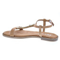 Sandalias Keys zapatos Mujer modelo K9490 Beige 