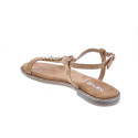 Sandalias Keys zapatos Mujer modelo K9490 Beige 