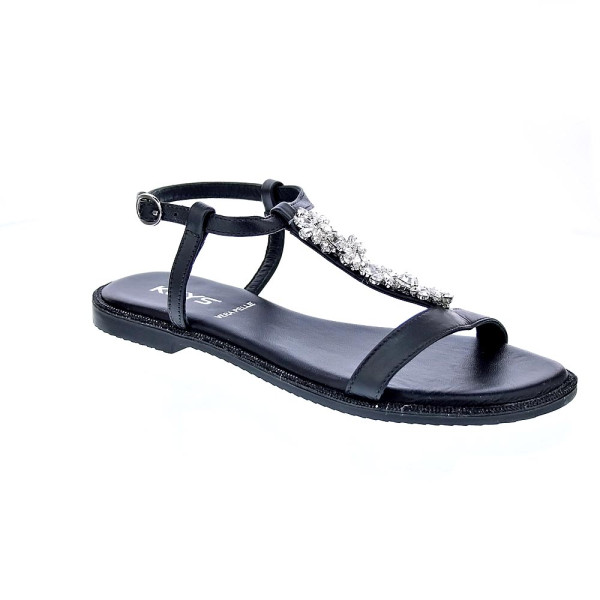 Sandalias Keys zapatos Mujer modelo K9490 Negro 