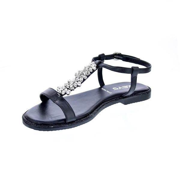 Sandalias Keys zapatos Mujer modelo K9490 Negro 