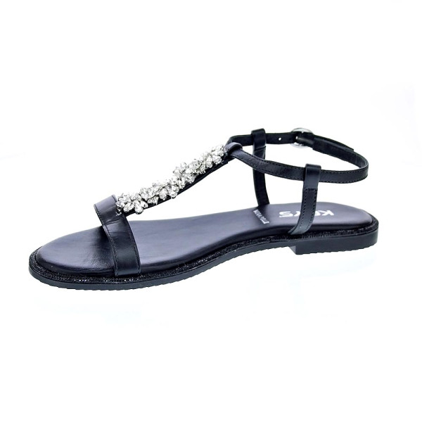 Sandalias Keys zapatos Mujer modelo K9490 Negro 