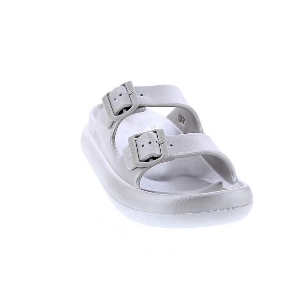 Sandalias Duuo zapatos Mujer modelo Eva Curvi Metallic 07 Plata 