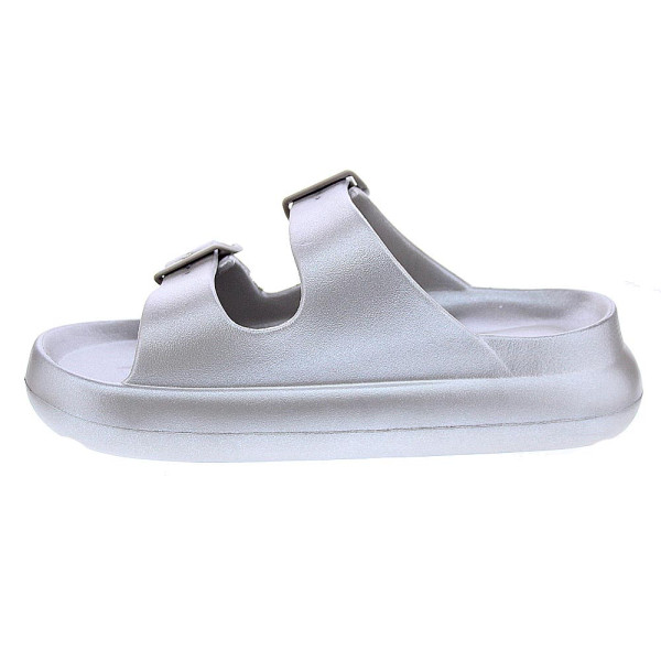 Sandalias Duuo zapatos Mujer modelo Eva Curvi Metallic 07 Plata 