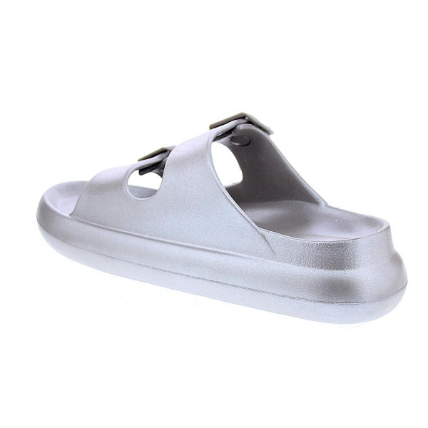 Sandalias Duuo zapatos Mujer modelo Eva Curvi Metallic 07 Plata 