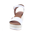 Sandalias Popa zapatos Mujer modelo Arambol Piel Cuña CB23203 001 Blanco 