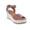 Sandalias Popa zapatos Mujer modelo Arambol Piel Marrón 
