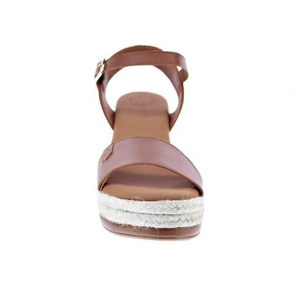 Sandalias Popa zapatos Mujer modelo Arambol Piel Marrón 