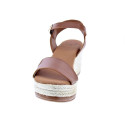 Sandalias Popa zapatos Mujer modelo Arambol Piel Marrón 