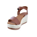 Sandalias Popa zapatos Mujer modelo Arambol Piel Marrón 