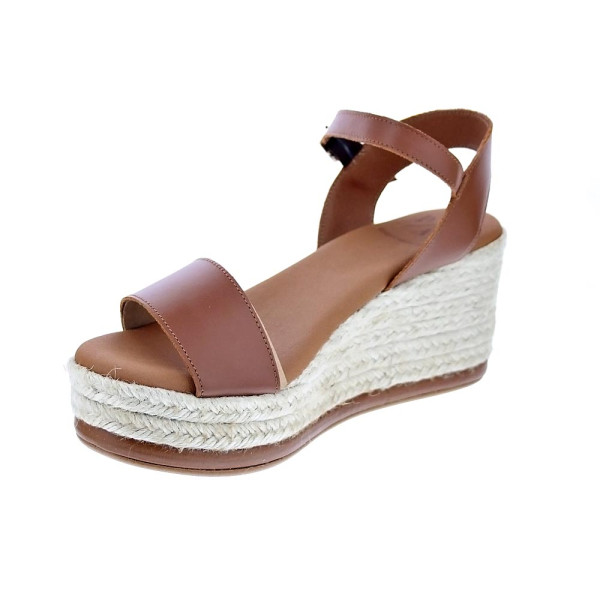 Sandalias Popa zapatos Mujer modelo Arambol Piel Marrón 