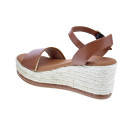 Sandalias Popa zapatos Mujer modelo Arambol Piel Marrón 
