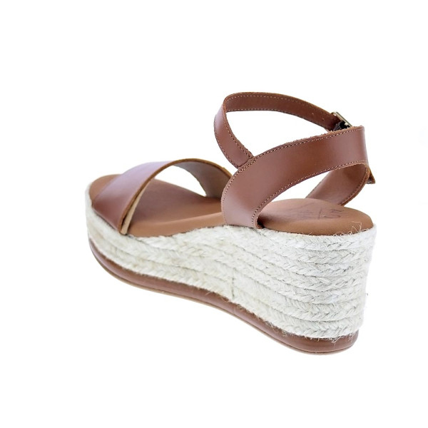 Sandalias Popa zapatos Mujer modelo Arambol Piel Marrón 