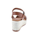 Sandalias Popa zapatos Mujer modelo Arambol Piel Marrón 