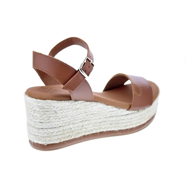 Sandalias Popa zapatos Mujer modelo Arambol Piel Marrón 
