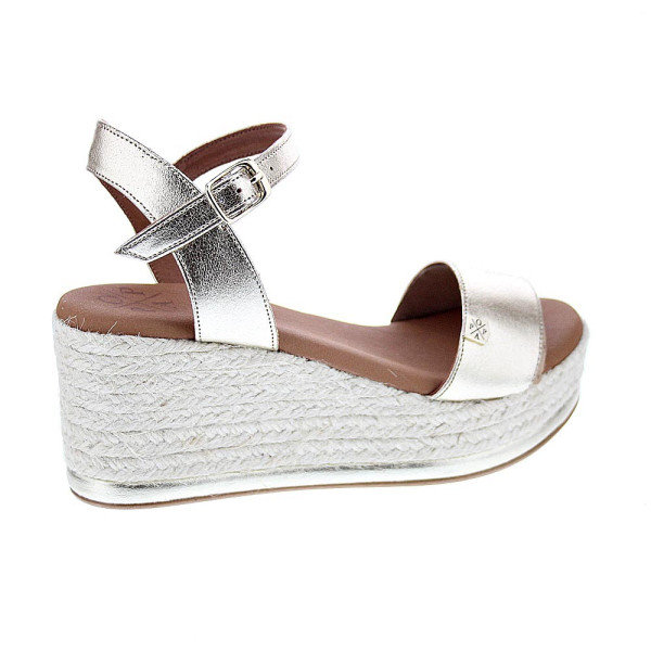 Sandalias Popa zapatos Mujer modelo Arambol Laminado CB23502 Oro 