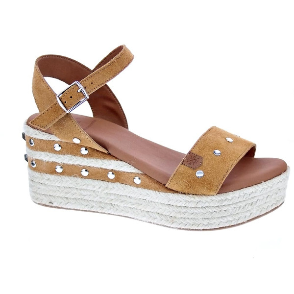 Sandalias Popa zapatos Mujer modelo Arambol Tachas Marrón 