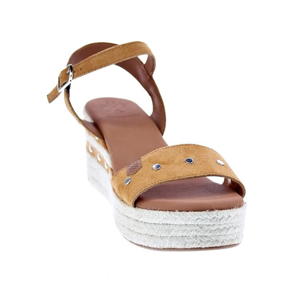 Sandalias Popa zapatos Mujer modelo Arambol Tachas Marrón 