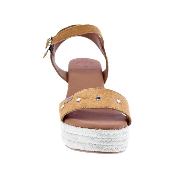 Sandalias Popa zapatos Mujer modelo Arambol Tachas Marrón 