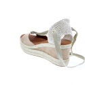 Sandalias Popa zapatos Mujer modelo Valdes Serraje Beige cordones