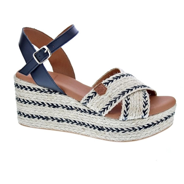 Sandalias Popa zapatos Mujer modelo Benijo Salem Beige Hebilla