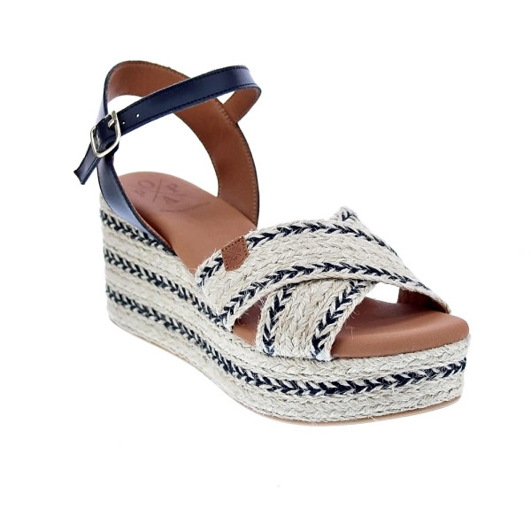 Sandalias Popa zapatos Mujer modelo Benijo Salem Beige Hebilla