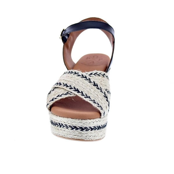 Sandalias Popa zapatos Mujer modelo Benijo Salem Beige Hebilla