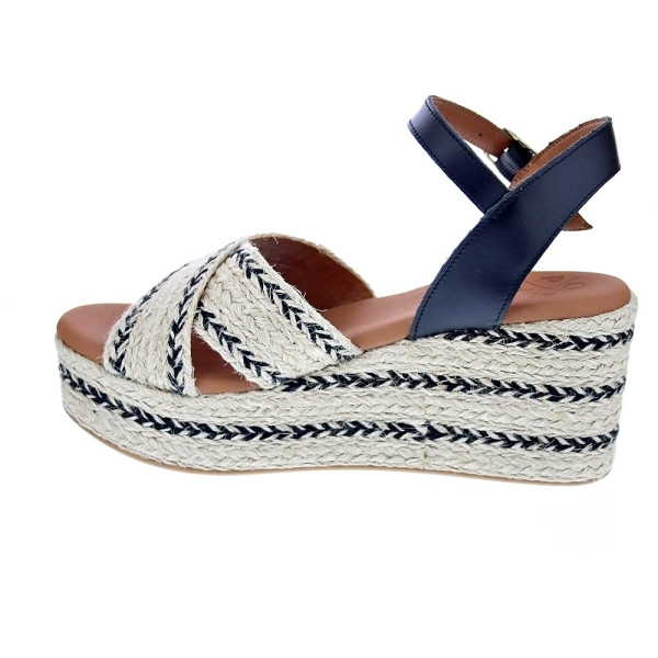 Sandalias Popa zapatos Mujer modelo Benijo Salem Beige Hebilla