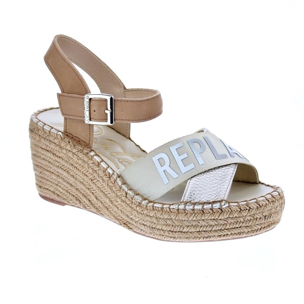 Alpargatas Replay zapatos Mujer modelo Susan Cross Oro 