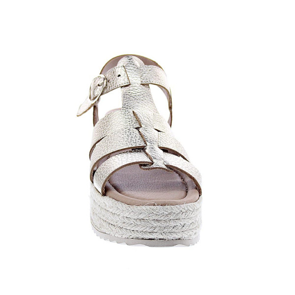 Sandalias Claudia zapatos Mujer modelo Vitoria Oro Hebilla