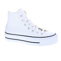 Zapatillas botas Converse zapatos Mujer modelo Chuck Taylor All Star Plataforma Blanco Cordón