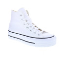 Zapatillas botas Converse zapatos Mujer modelo Chuck Taylor All Star Plataforma Blanco Cordón