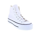 Zapatillas botas Converse zapatos Mujer modelo Chuck Taylor All Star Plataforma Blanco Cordón