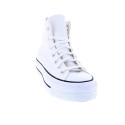 Zapatillas botas Converse zapatos Mujer modelo Chuck Taylor All Star Plataforma Blanco Cordón