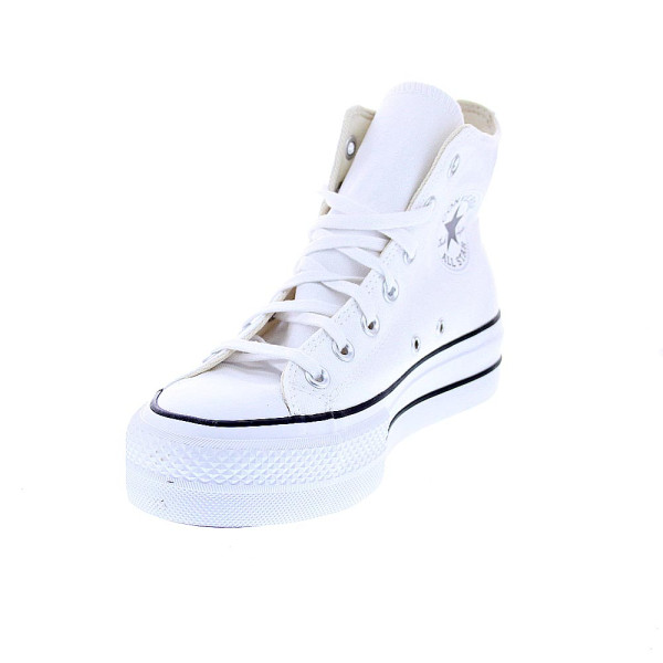 Zapatillas botas Converse zapatos Mujer modelo Chuck Taylor All Star Plataforma Blanco Cordón